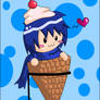 Digital: Chibi Ice Cream Kaito