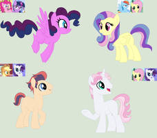 Mane Six X Mane Six Adoptables