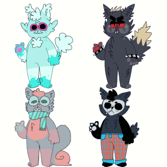 CHUBBY CAT BOYS ADOPTS - OPEN (1/4) 50 POINTS