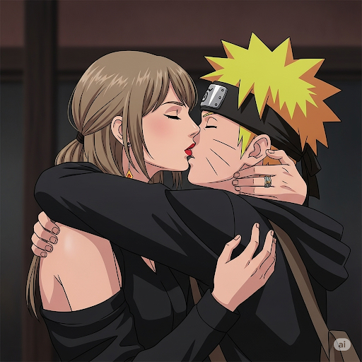 Ash and Naruto exchanged partners for the day.