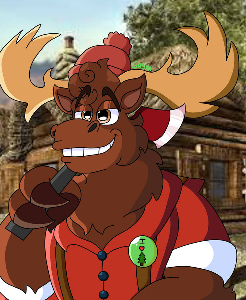 Moose by SashaBlueOwl on DeviantArt