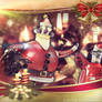 Robot Santa Christmas Card