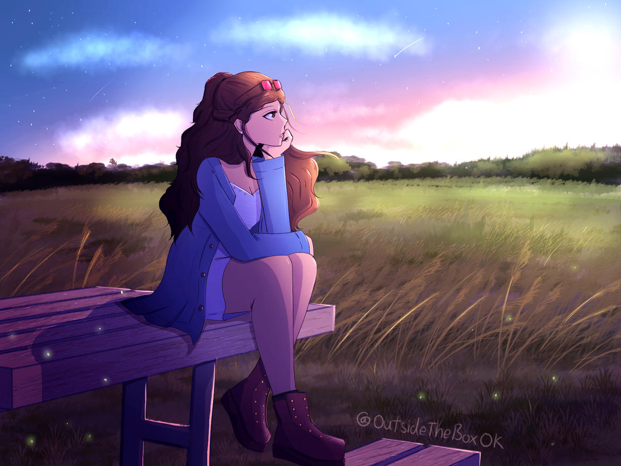 Hannah Rylee Drawing Hannahxxrose Photoshoot Drawing by OutsideTheBoxOK on DeviantArt