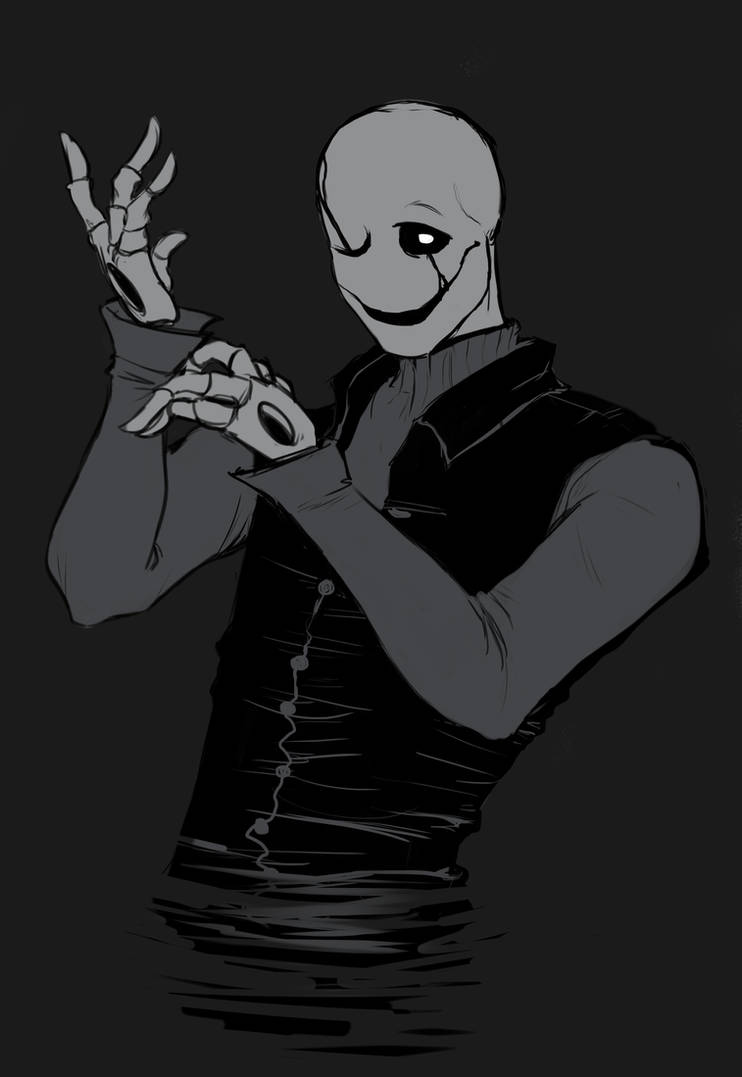 W.D. Gaster by Ella-Bella1 on DeviantArt