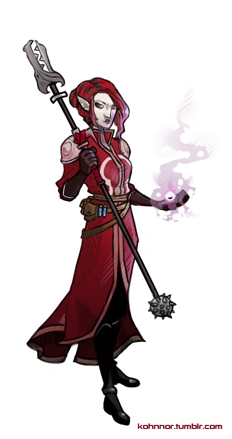 Dragon Age Origins: Blood Mage by beethy on DeviantArt