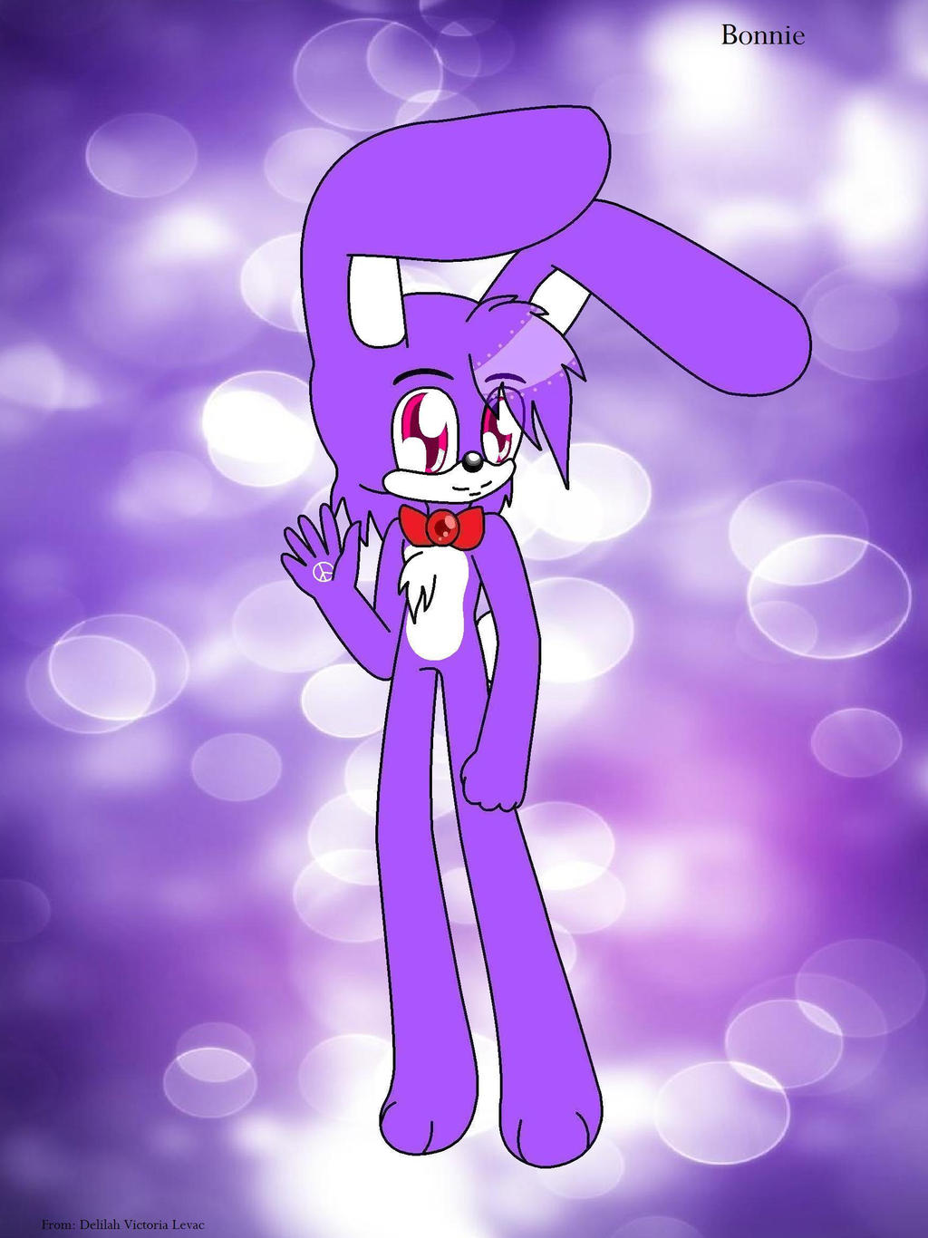 Bonnie The Rabbit by delilah02 on DeviantArt
