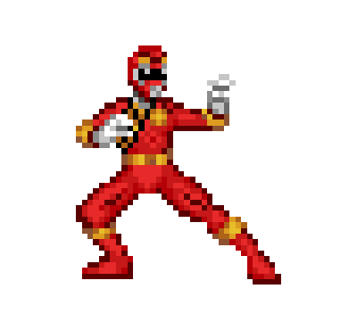 Custom Ranter Sprites Red Wildforce Ranger sprite by ArkSalazarX31 on DeviantArt