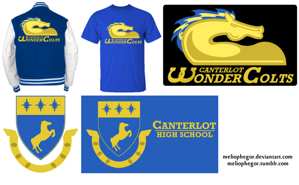 Canterlot High School Logo