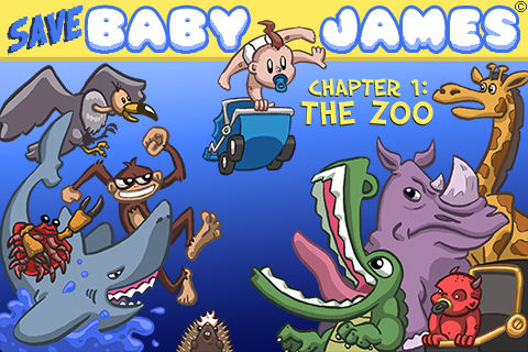 Save Baby James splash screen