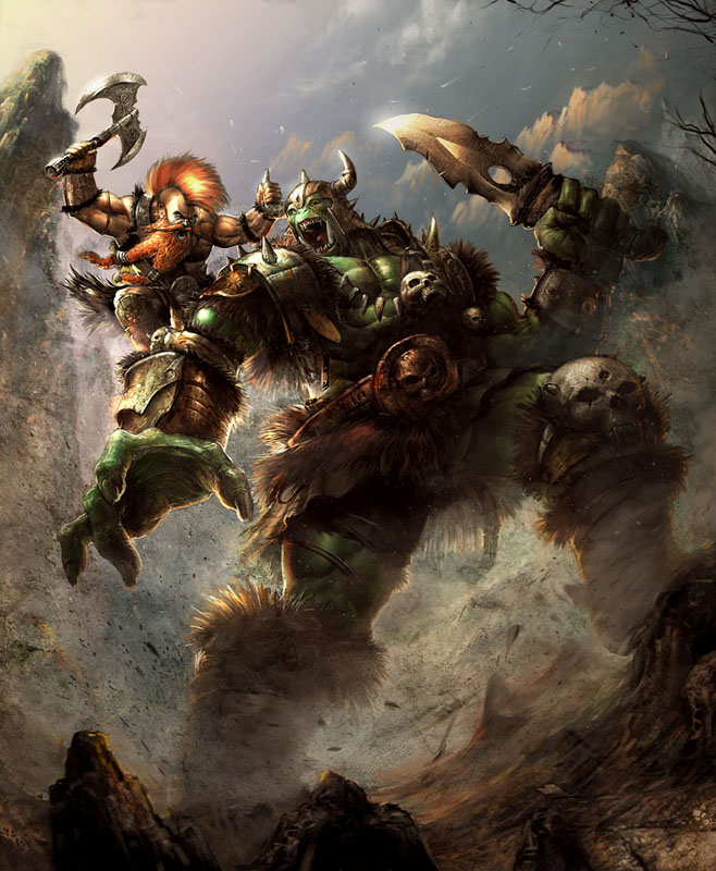 ork and dwarf prff