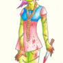 Zombie Pin-up Girl