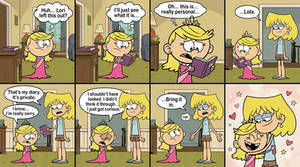 Lola Loud reads Lori Louds Diary