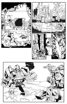 Transformers G2 comic inked