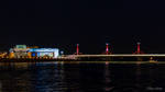 Budapest Rakoczi bridge at night by csabaro80