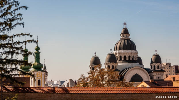 Ascension of the Lord Cathedral domes and Saint Jo