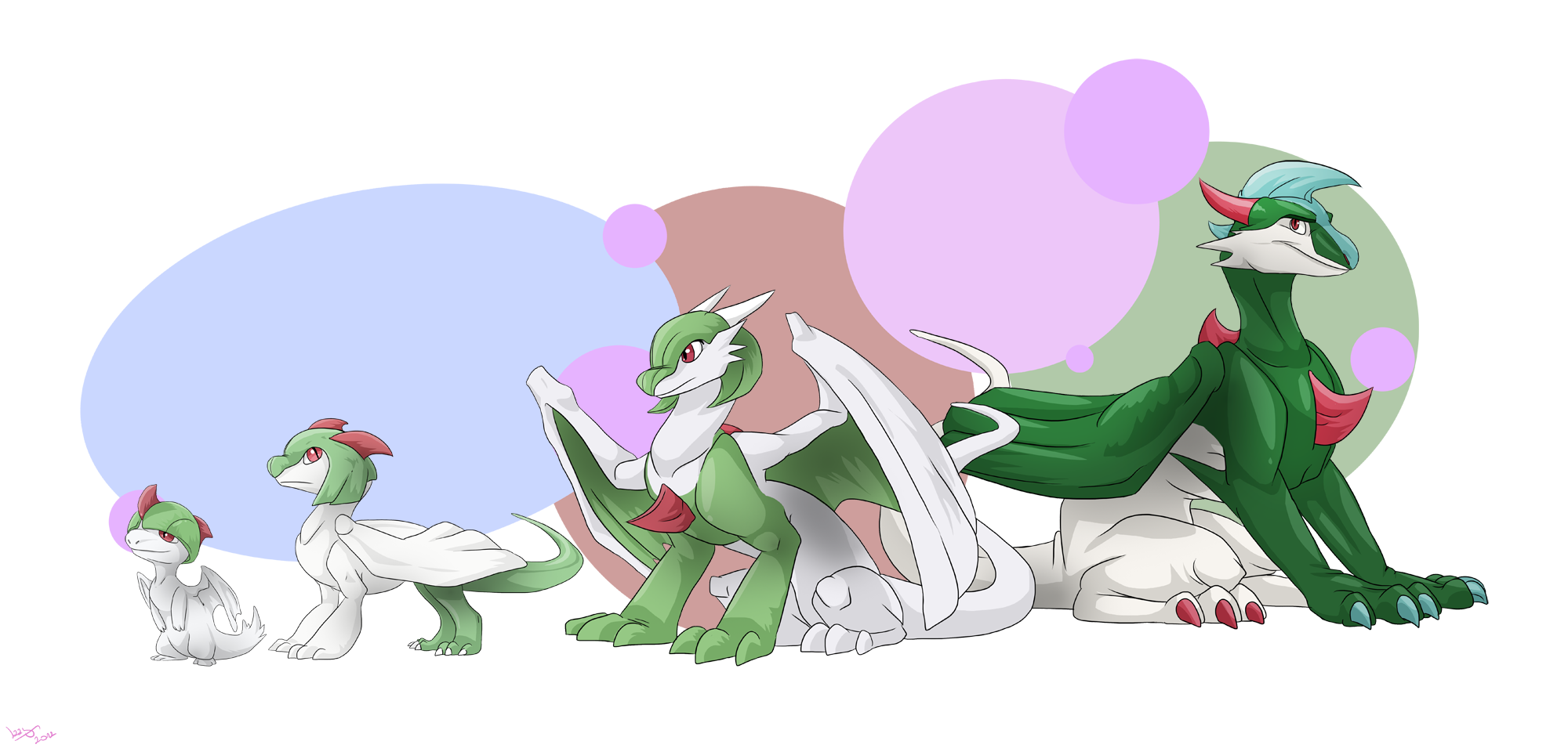 Dragon-pokes: #280-283