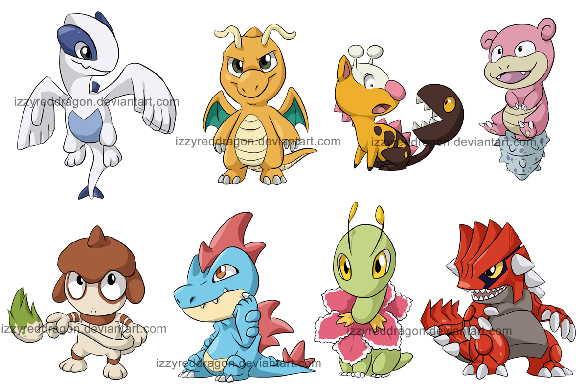 Chibi Pokemon stuff 2