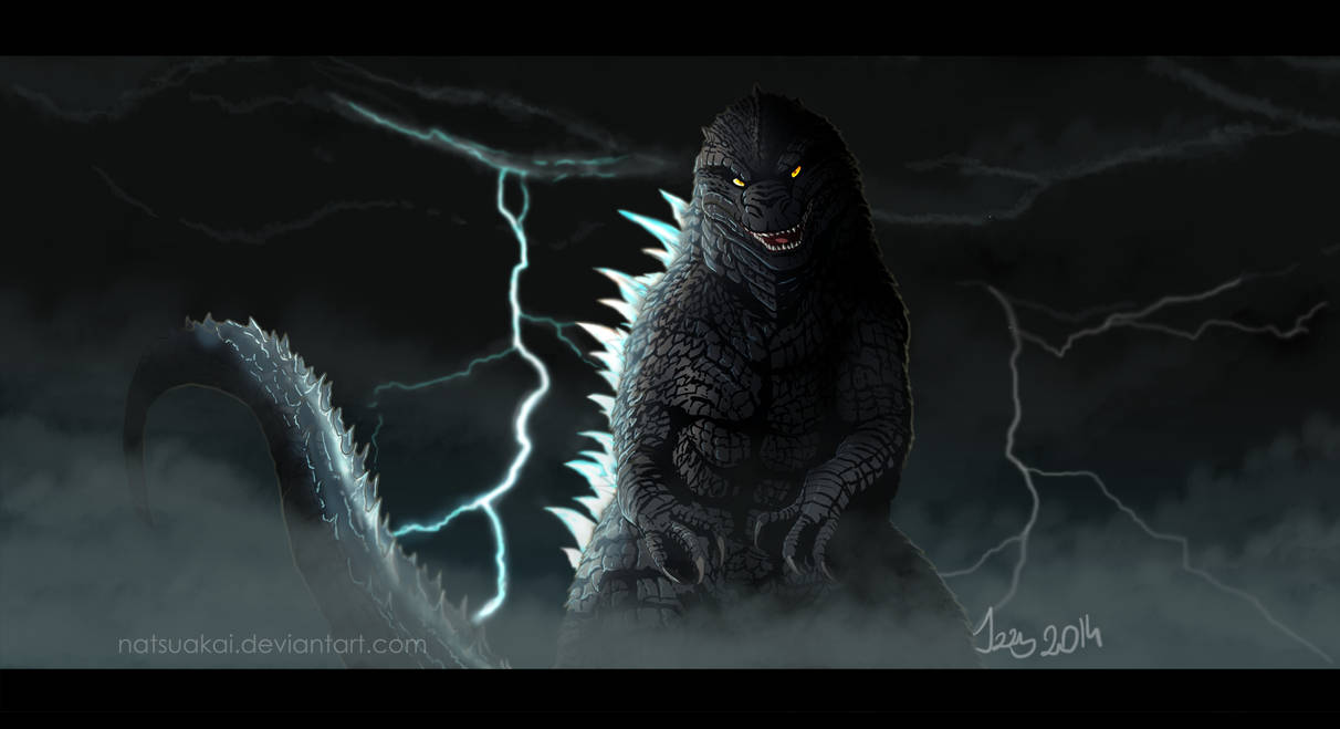 Godzilla 2014 by Natsuakai on DeviantArt