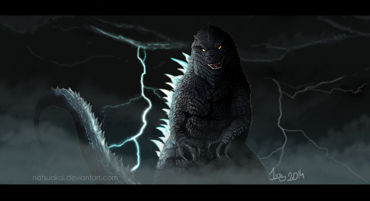Godzilla 2014 by Natsuakai on DeviantArt