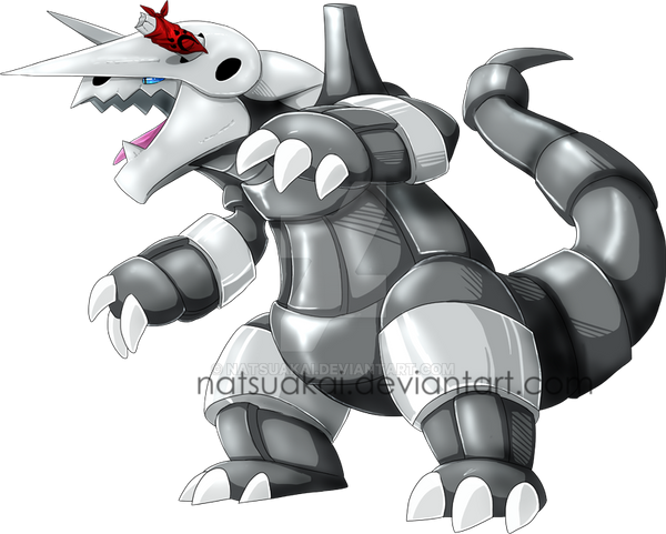 Aggron Build Comm: Aggron by Natsuakai on DeviantArt