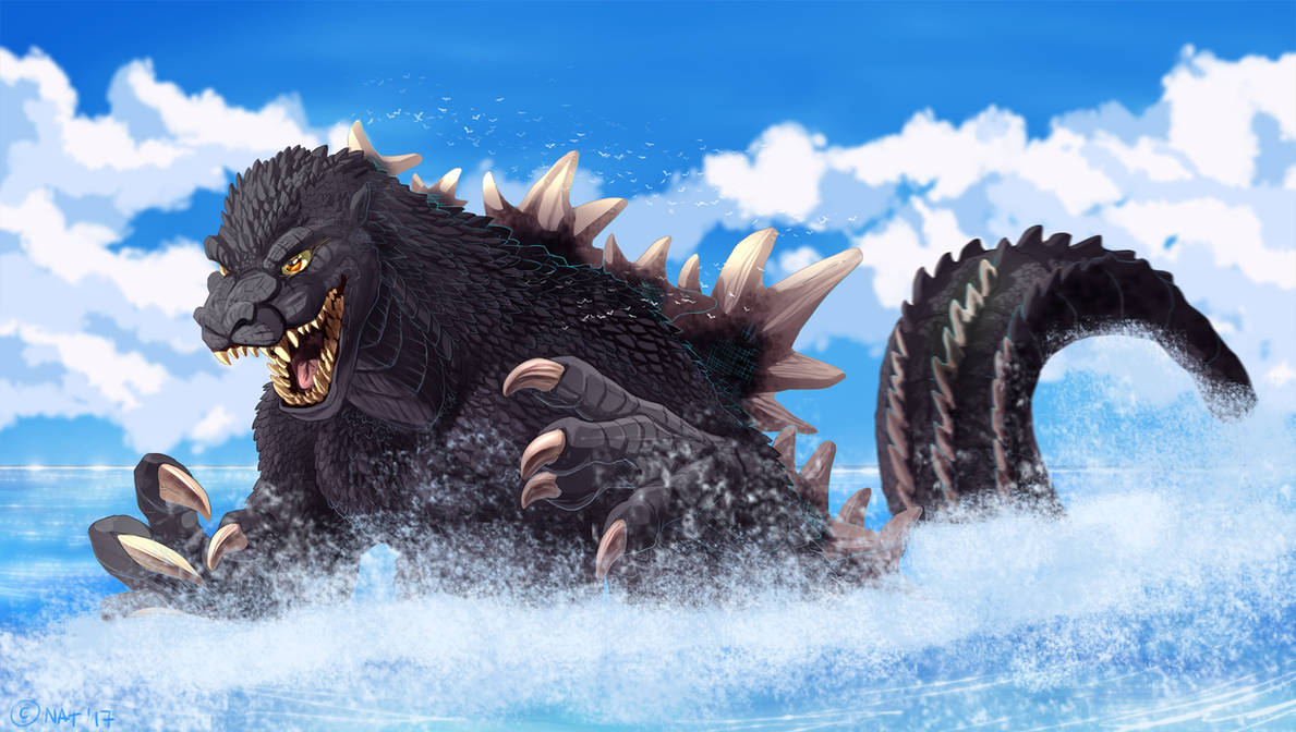 Godzilla by Natsuakai on DeviantArt