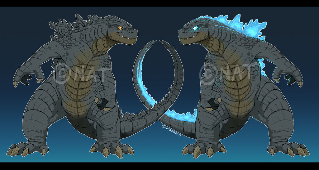 Godzilla t-shirt designs by Natsuakai on DeviantArt