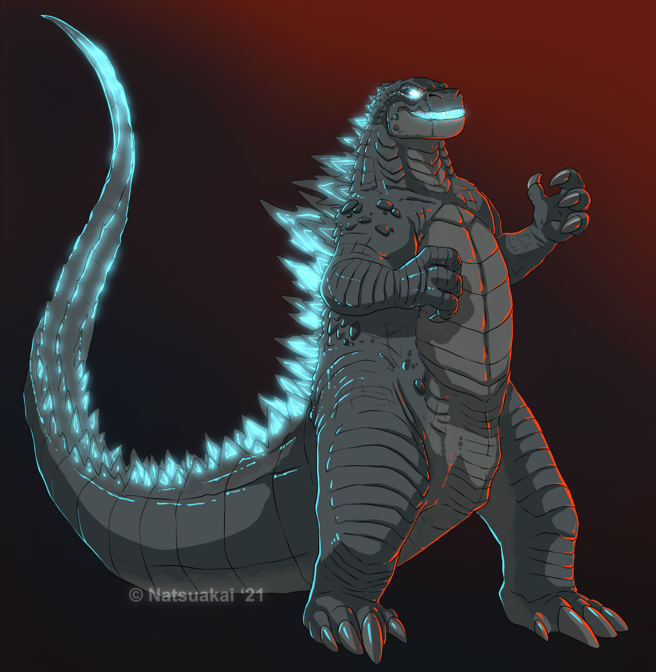 Godzilla 2014 by Natsuakai on DeviantArt