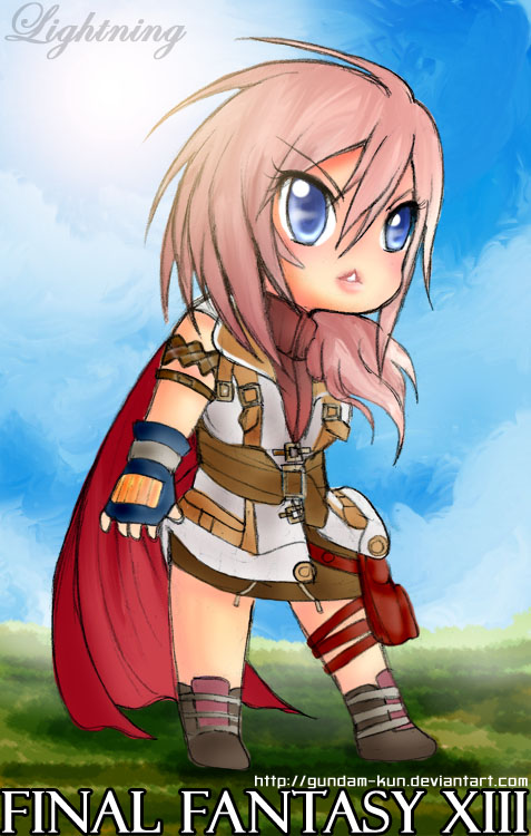 Chibi Lightning--FF13--