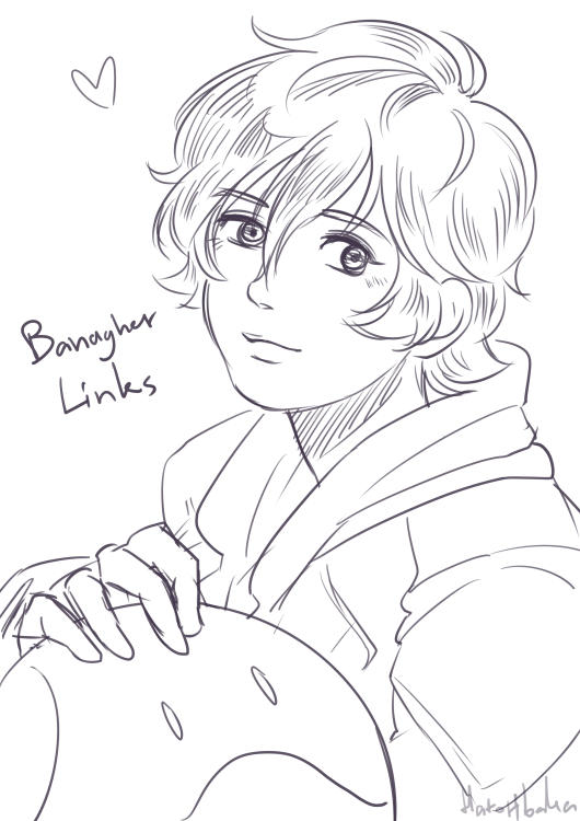 Banagher Links doodle by hatoribaka