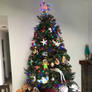 One fully decorated Christmas tree (2)