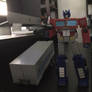 Optimus with trailer 