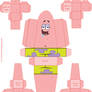 Patrick Star paper toy