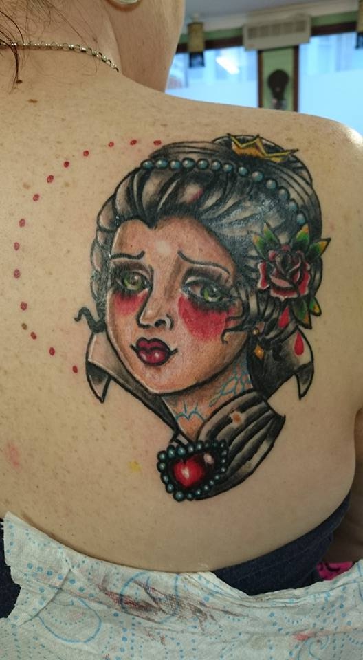 Queen of hearts tattoo