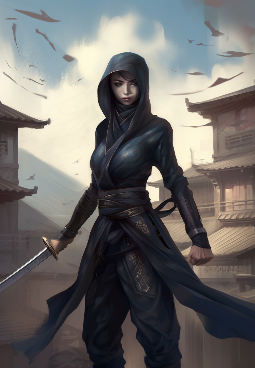 Sara - Killer Ninja by UZOMISTUDIO on DeviantArt