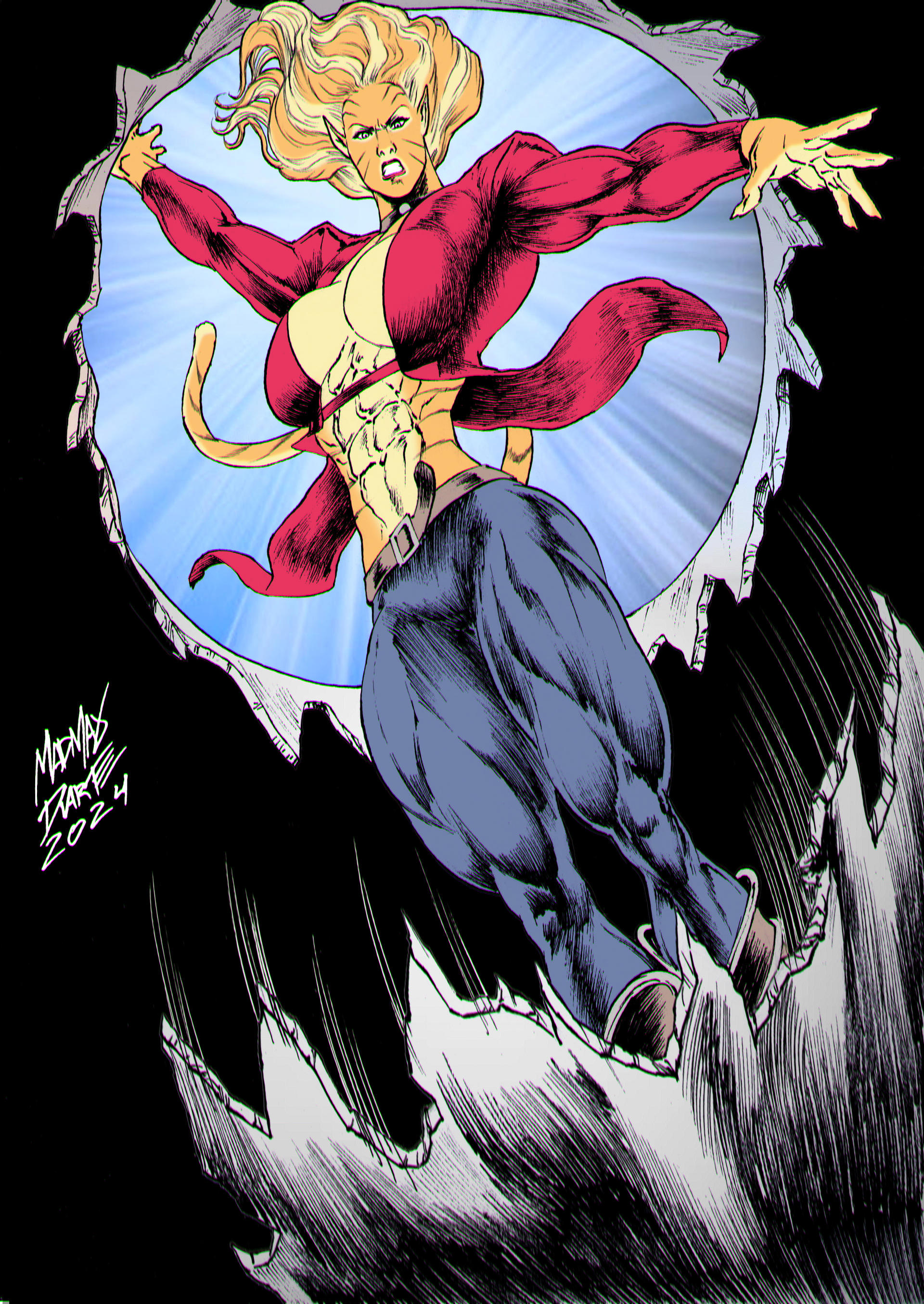 Kick Fan Deviantart Katrina Kick by UZOMISTUDIO on DeviantArt