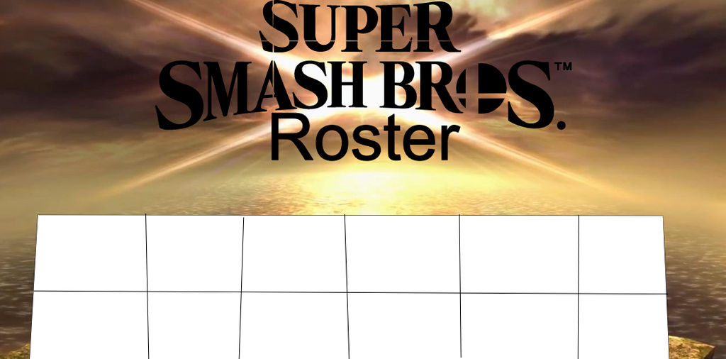 Super Smash Bros Template by FunnelWeb135 on DeviantArt Super Smash Bros Template by FunnelWeb135 on DeviantArt