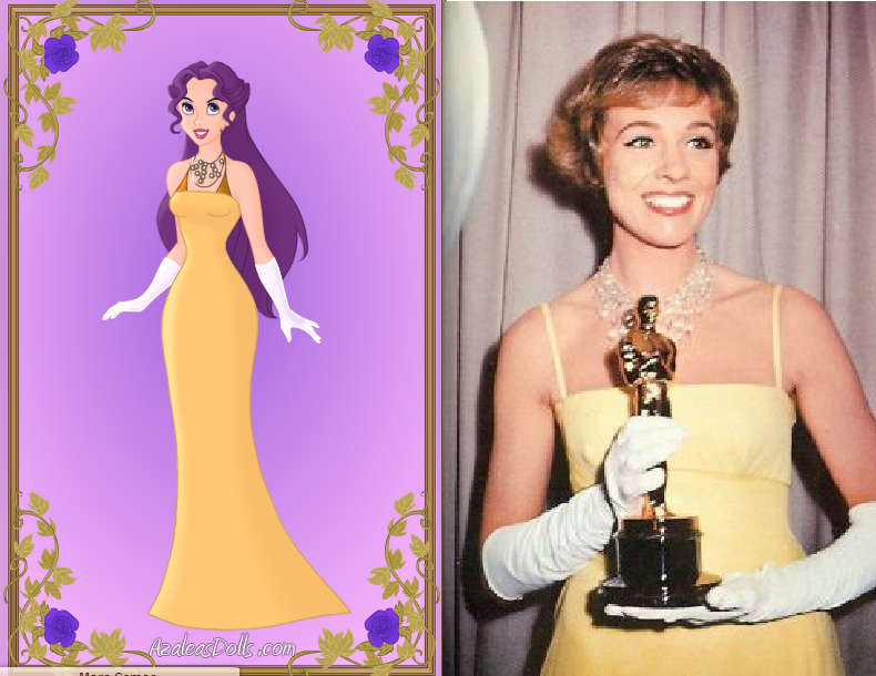 Rainbow's Oscar Dress: Julie Andrews