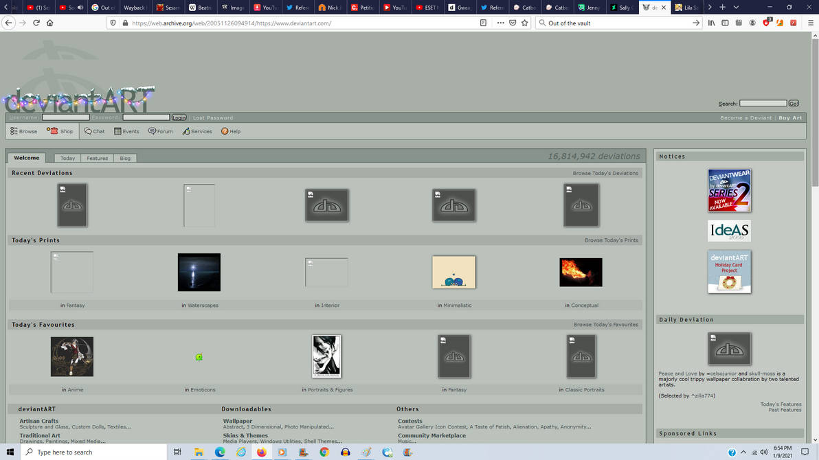 Classic DeviantArt (2005) by mabmb1987 on DeviantArt