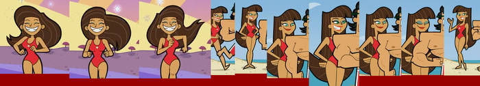 Female Lifeguard #1 - Beach Bummed