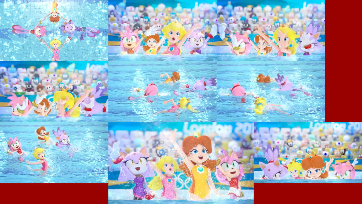 Synchronized Swimming by mabmb1987 on DeviantArt