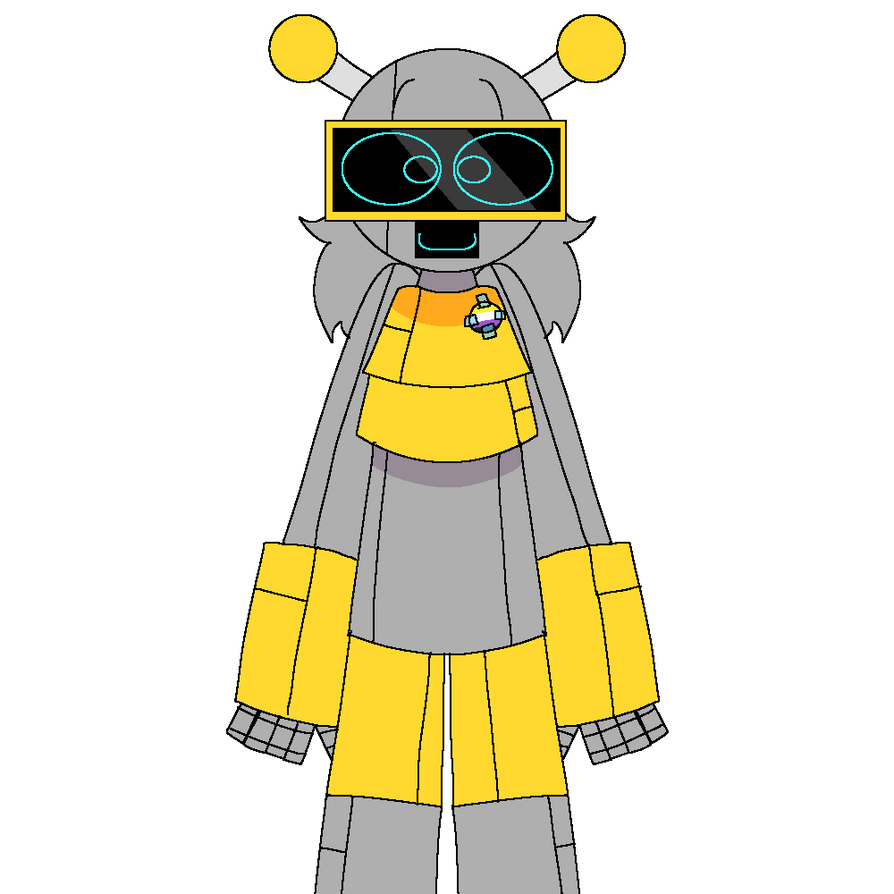 Pyramixed Humanized - Headcanon!FunBot by thelesbiangirl on DeviantArt