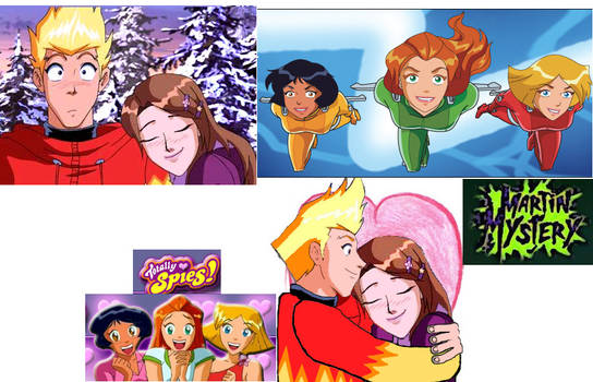 Totally Spies Martin Mystery