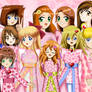 .: Girls in Kimonos :.