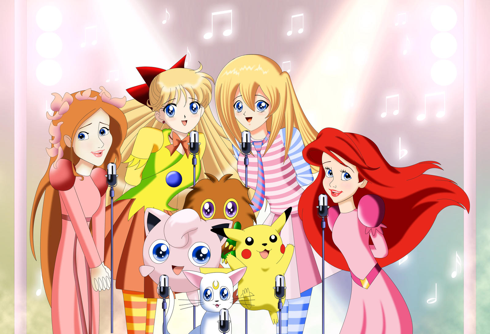 Pokemon Opera Singer .: Singing with Pokemons :. by Sincity2100 on DeviantArt