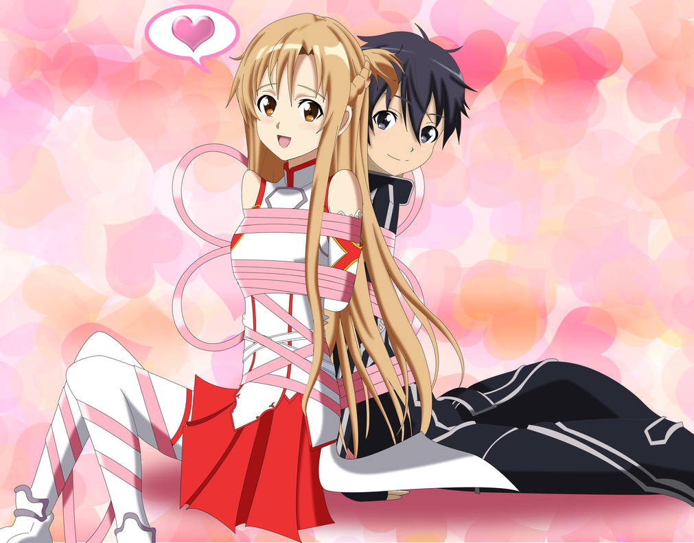 Kirito and Asuna-Sword Art Online S1 Poster Style by MarumarGFX on  DeviantArt