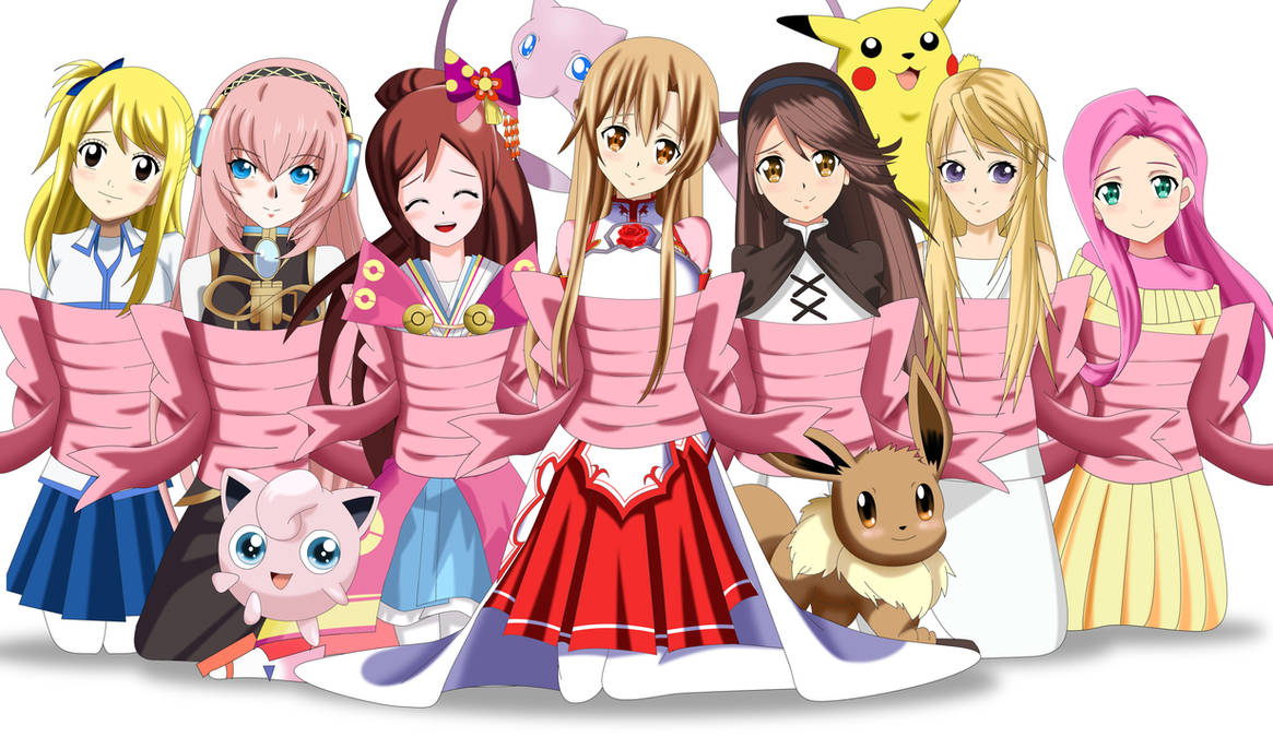 Princess Ribbon Anime .: Ribboned Princesses :. by Sincity2100 on DeviantArt