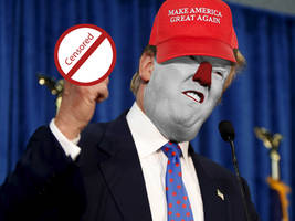 .: A Clown is the president :.