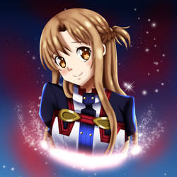 .: SAO : Glowing Asuna Portrait :.