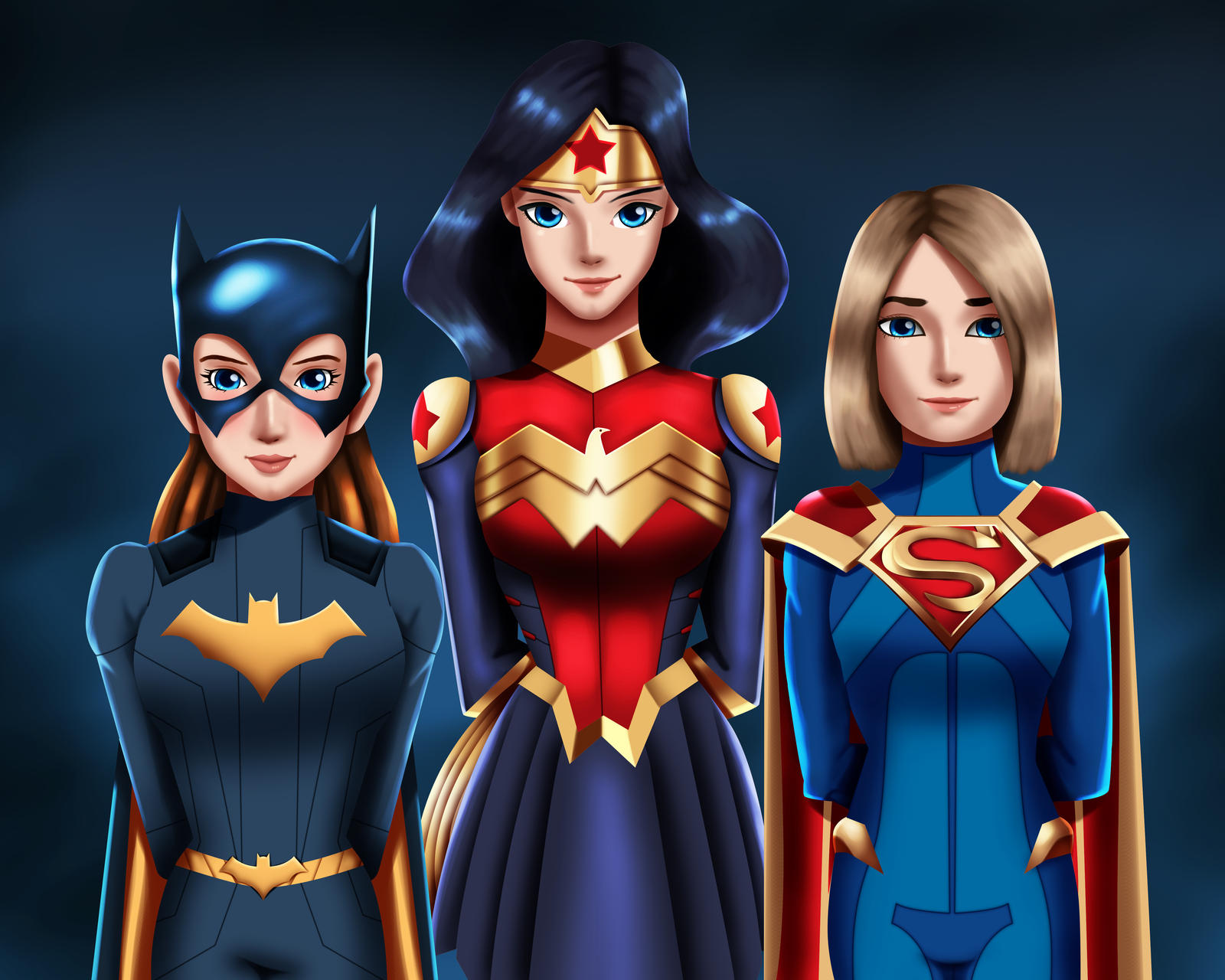 Female Trinity .: Female Trinity :. by Sincity2100 on DeviantArt