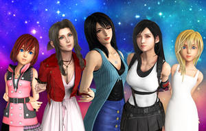 .: Final Fantasy Girls :.